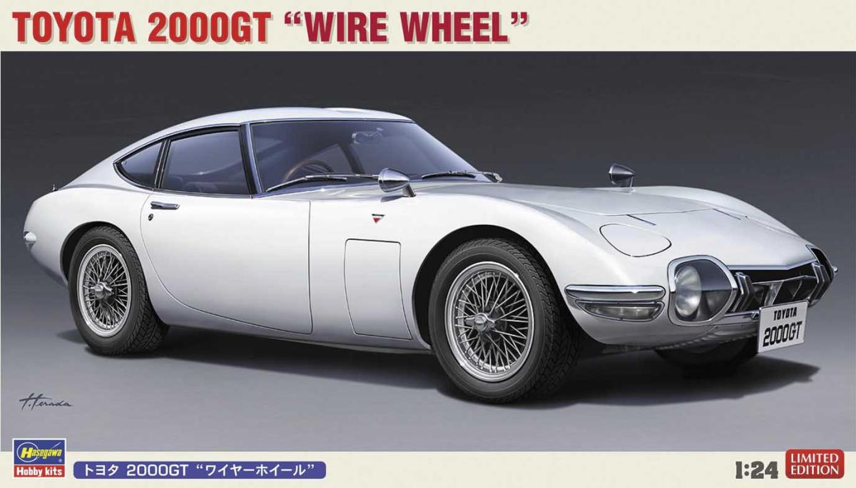 24 061 günstig Kaufen-Toyota 2000GT, Draht-Rad. Toyota 2000GT, Draht-Rad <![CDATA[Hasegawa / 20617 / 1:24]]>. 