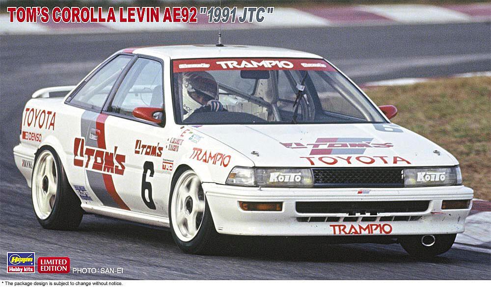 20 24 günstig Kaufen-Tom`s Corolla Levon AE 92, 1991 JTC. Tom`s Corolla Levon AE 92, 1991 JTC <![CDATA[Hasegawa / 20624 / 1:24]]>. 