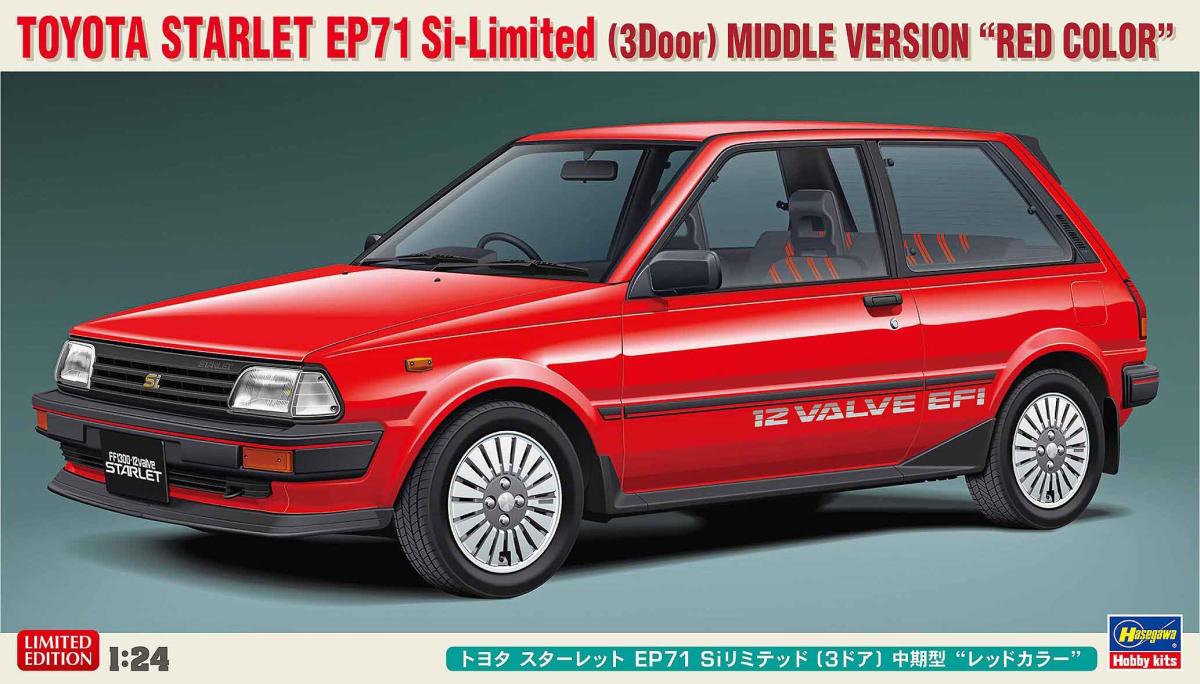 Limit 1 günstig Kaufen-Toyota Starlet EP 71 Si Limited. Toyota Starlet EP 71 Si Limited <![CDATA[Hasegawa / 20660 / 1:24]]>. 