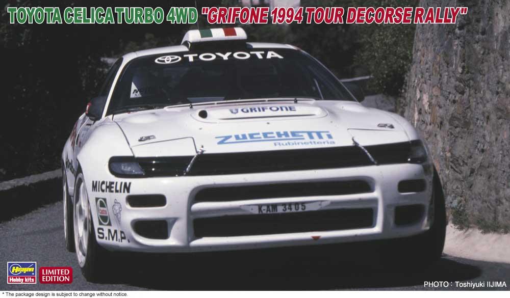 Toyota Celica günstig Kaufen-Toyota Celica Turbo 4WD, Grifone 1994, Tour de Corse. Toyota Celica Turbo 4WD, Grifone 1994, Tour de Corse <![CDATA[Hasegawa / 20673 / 1:24]]>. 