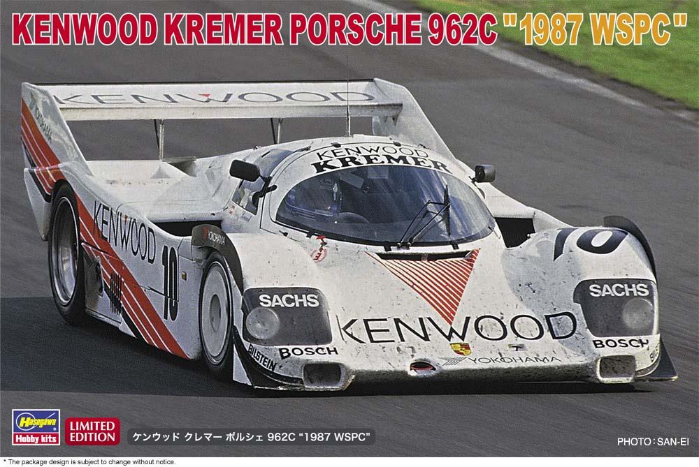 KREMER günstig Kaufen-Kenwood Kremer Porsche 962C, 1987 WSPC. Kenwood Kremer Porsche 962C, 1987 WSPC <![CDATA[Hasegawa / 20698 / 1:24]]>. 
