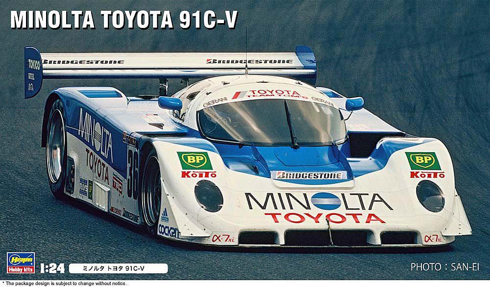 Minolta günstig Kaufen-Minolta Toyota 91C-V. Minolta Toyota 91C-V <![CDATA[Hasegawa / HC56 / 1:24]]>. 