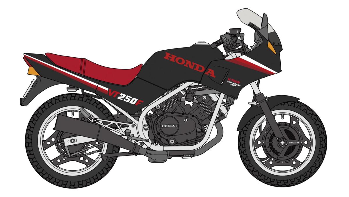 50 75 günstig Kaufen-Honda VT250F, 1984, Schwarz. Honda VT250F, 1984, Schwarz <![CDATA[Hasegawa / 21755 / 1:12]]>. 