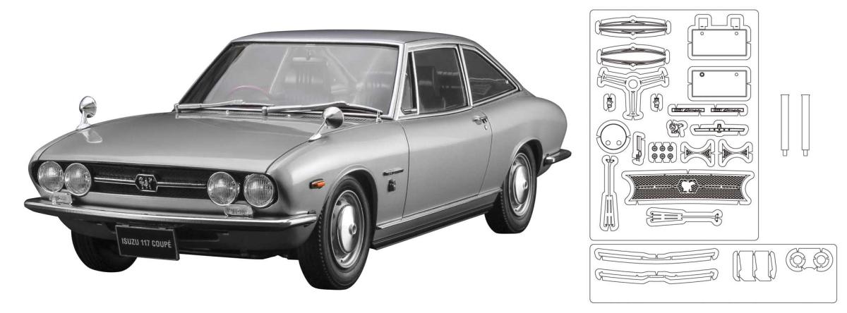4967834524392 - Isuzu 117 Coupe