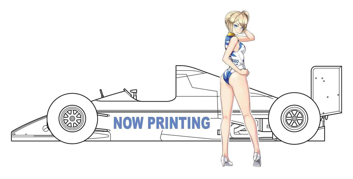 Zakspeed ZK891 Amy Mcdonnell mit Figur