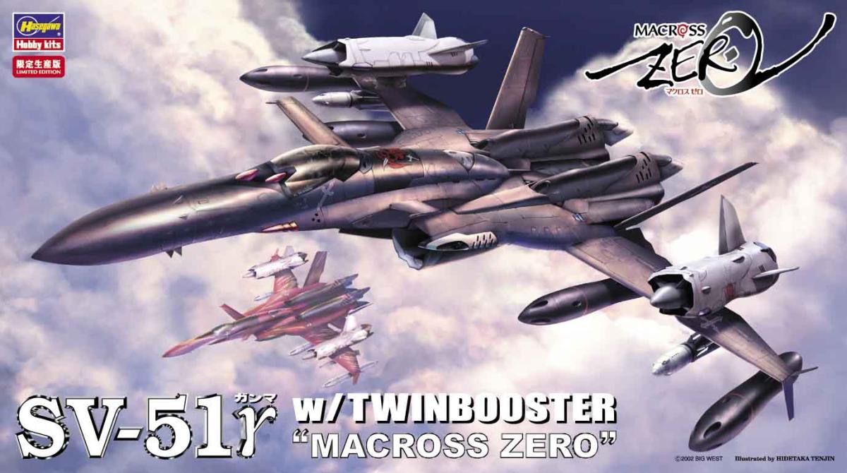TWIN günstig Kaufen-SV-51 y mit Twin Booster, Macross Zero. SV-51 y mit Twin Booster, Macross Zero <![CDATA[Hasegawa / 65776 / 1:72]]>. 