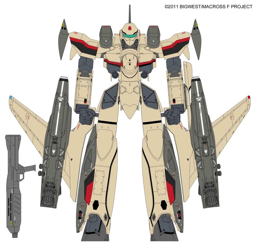4967834658936 - Vf-19Ef A Battroid Isamu Special Macross Frontier