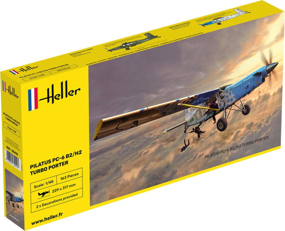 410 A günstig Kaufen-Pilatus PC-6 B2/H2 Turbo Porter. Pilatus PC-6 B2/H2 Turbo Porter <![CDATA[Heller / 30410 / 1:48]]>. 