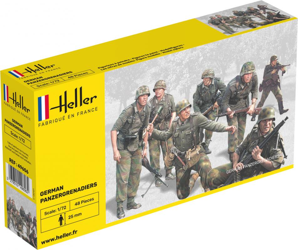 Panzer 4 günstig Kaufen-Panzergrenadiers Allemands. Panzergrenadiers Allemands <![CDATA[Heller / 49606 / 1:72]]>. 