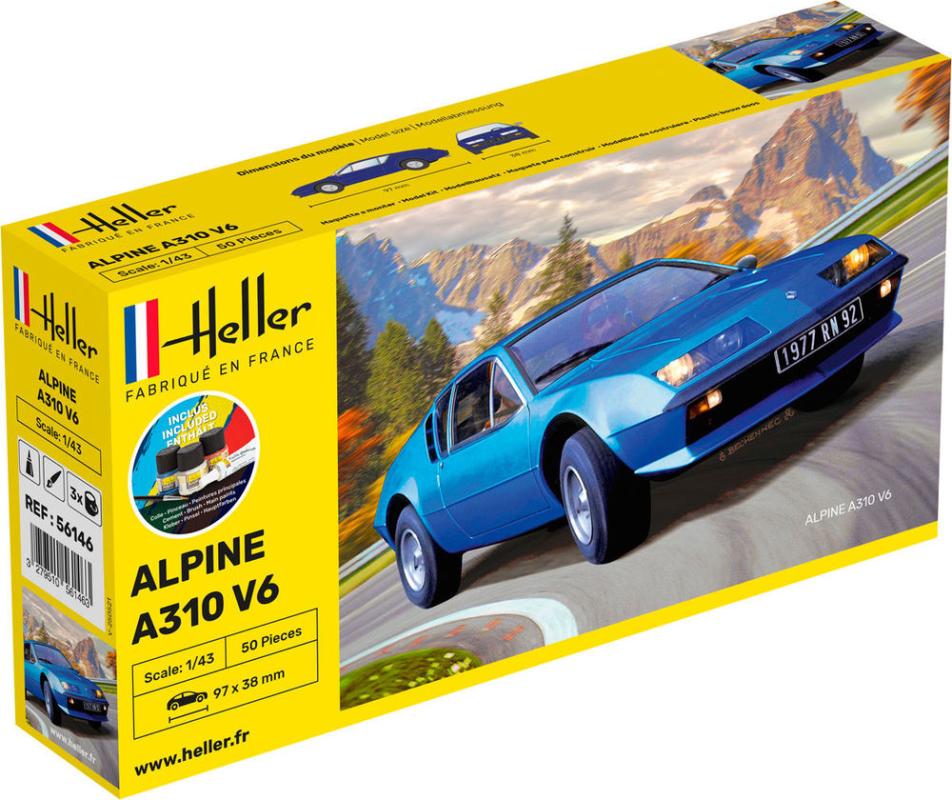 Alpine günstig Kaufen-Alpine A310 - Starter Kit. Alpine A310 - Starter Kit <![CDATA[Heller / 56146 / 1:43]]>. 