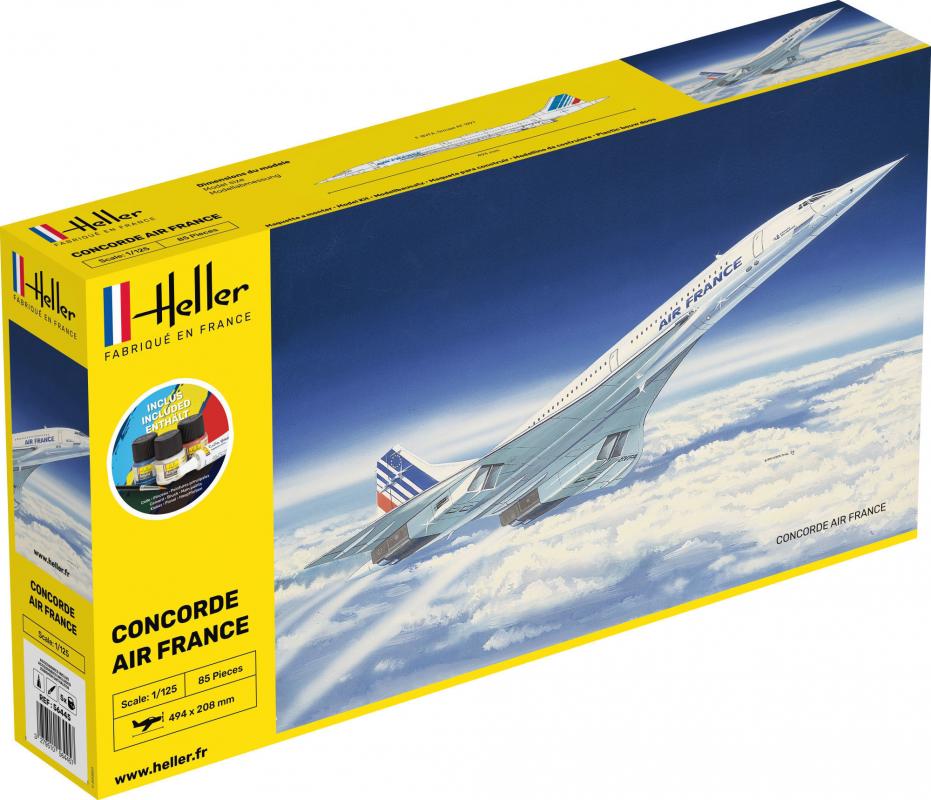 Concorde günstig Kaufen-Concorde - Starter Kit. Concorde - Starter Kit <![CDATA[Heller / 56445 / 1:125]]>. 