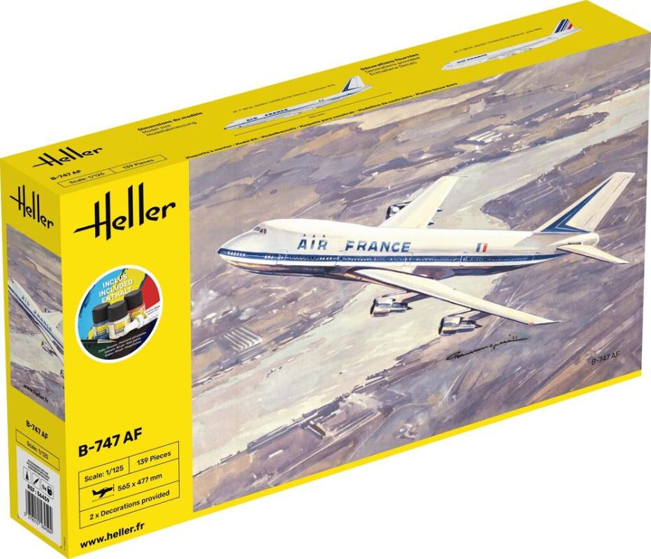 starter günstig Kaufen-Boeing B-747 Air France - Starter Kit. Boeing B-747 Air France - Starter Kit <![CDATA[Heller / 56459 / 1:125]]>. 