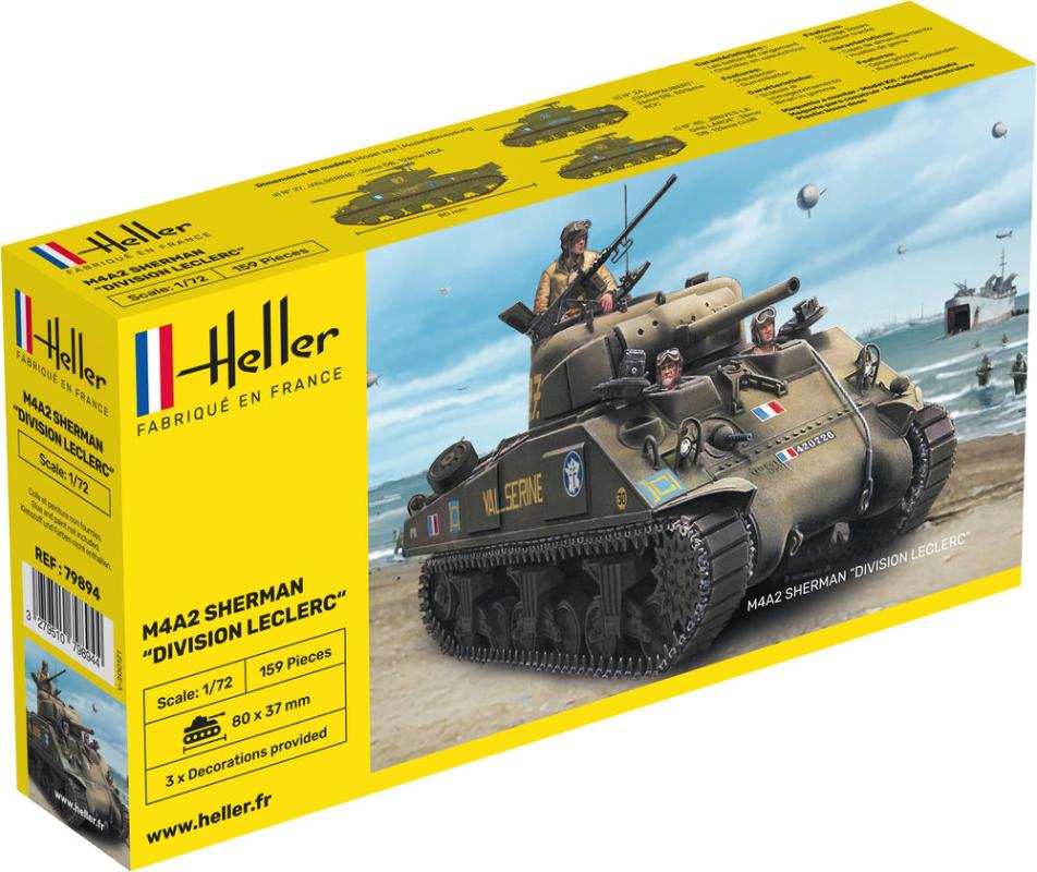 Si Vis günstig Kaufen-M4A2 Sherman Division Leclerc. M4A2 Sherman Division Leclerc <![CDATA[Heller / 79894 / 1:72]]>. 