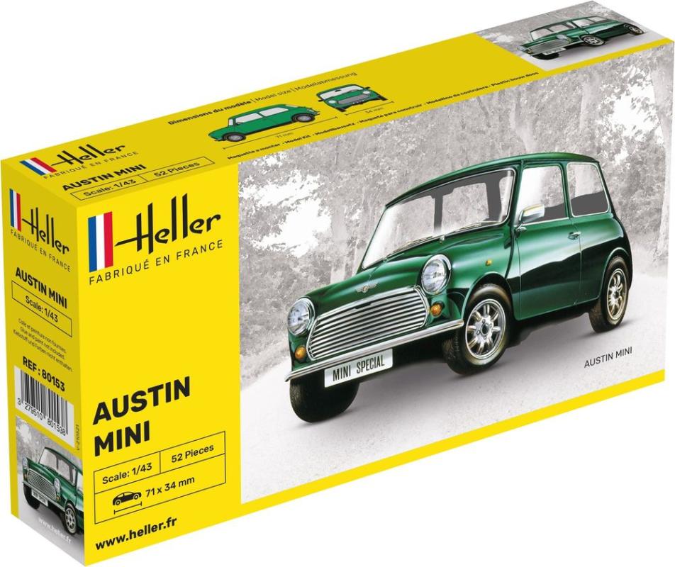 80 1  günstig Kaufen-Mini. Mini <![CDATA[Heller / 80153 / 1:43]]>. 