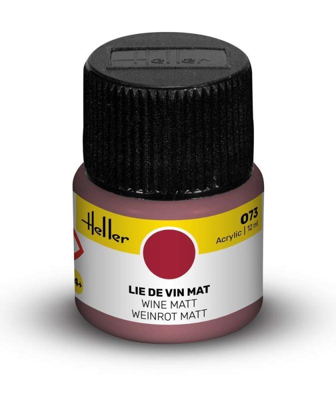 73 W günstig Kaufen-073 - Weinrot matt [12 ml]. 073 - Weinrot matt [12 ml] <![CDATA[Heller / 9073]]>. 