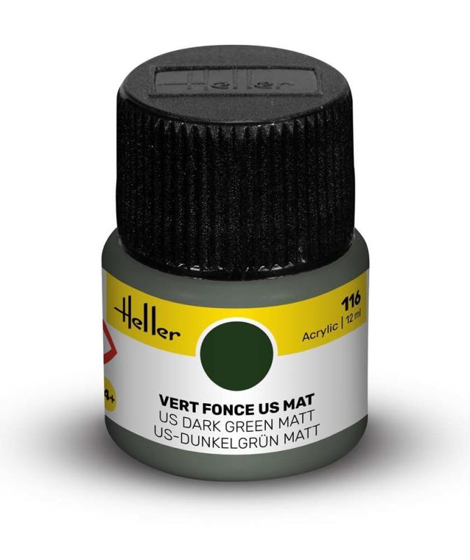 3279510091168 - 116 - US-Dunkelgrün matt [12 ml]