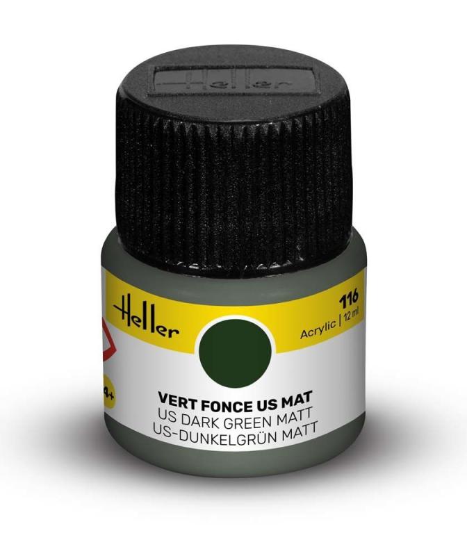 CD 9 günstig Kaufen-116 - US-Dunkelgrün matt [12 ml]. 116 - US-Dunkelgrün matt [12 ml] <![CDATA[Heller / 9116]]>. 