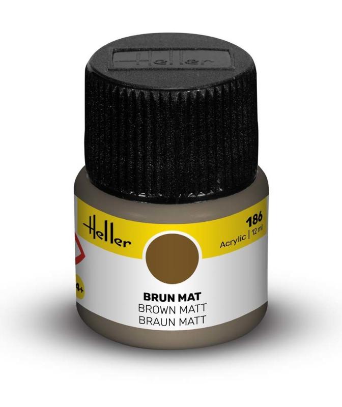 braun günstig Kaufen-186 - Braun matt [12 ml]. 186 - Braun matt [12 ml] <![CDATA[Heller / 9186]]>. 