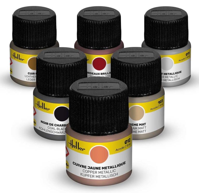 3279510094046 - Farbenset - Oldtimer [6 x 12 ml]