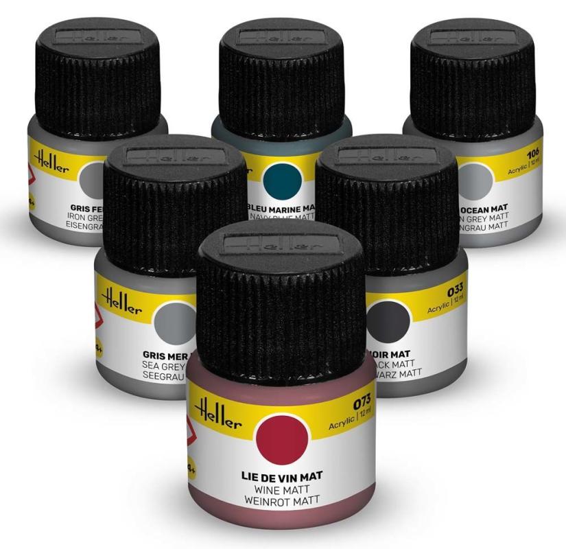 3279510094053 - Farbenset - Marine [6 x 12 ml]