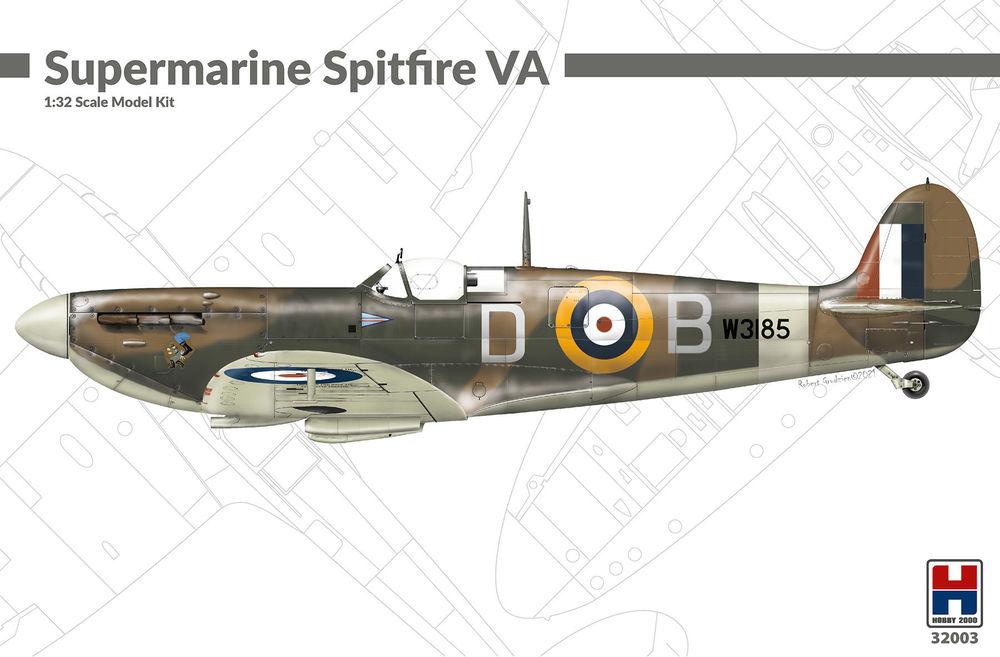 2000 Super günstig Kaufen-Supermarine Spitfire VA. Supermarine Spitfire VA <![CDATA[Hobby 2000 / 32003 / 1:32]]>. 