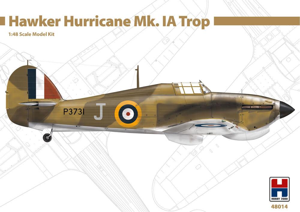 2000/6USGL günstig Kaufen-Hawker Hurricane Mk.IA Trop. Hawker Hurricane Mk.IA Trop <![CDATA[Hobby 2000 / 48014 / 1:48]]>. 