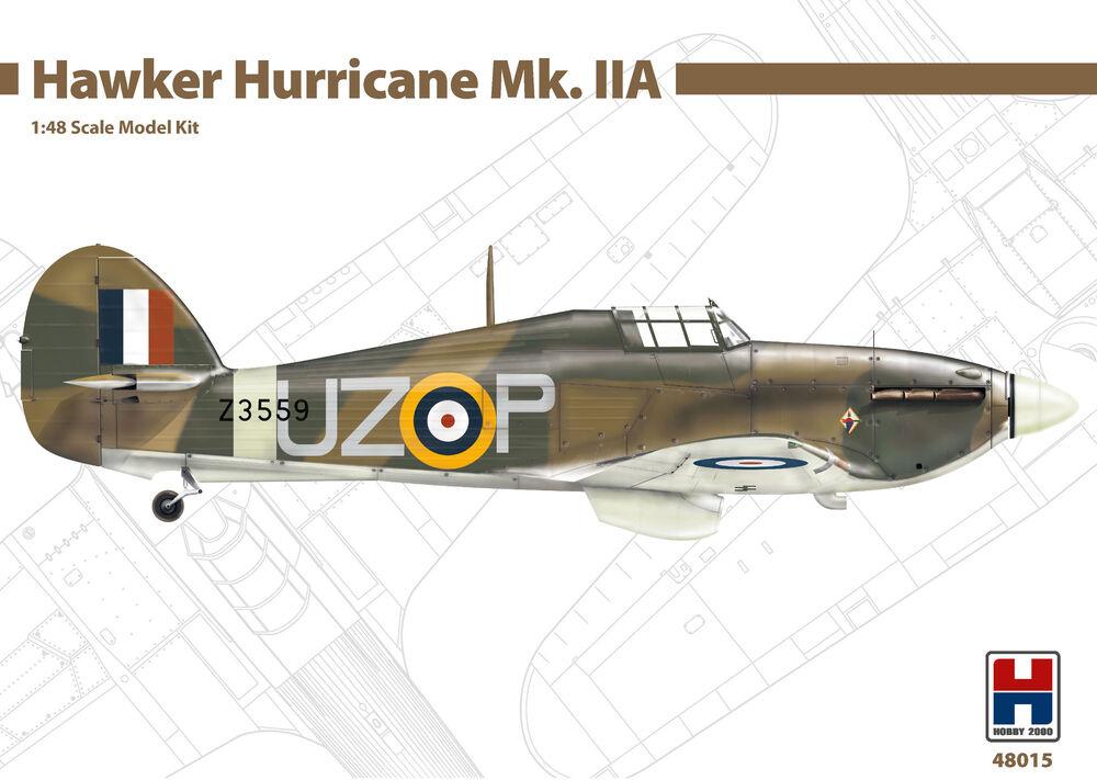 2000/6USGL günstig Kaufen-Hawker Hurricane Mk.IIA. Hawker Hurricane Mk.IIA <![CDATA[Hobby 2000 / 48015 / 1:48]]>. 