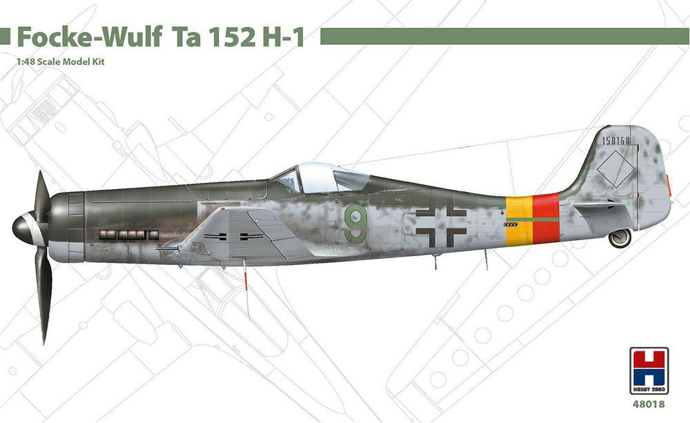 2000 günstig Kaufen-Focke-Wulf Ta 152 H-1. Focke-Wulf Ta 152 H-1 <![CDATA[Hobby 2000 / 48018 / 1:48]]>. 