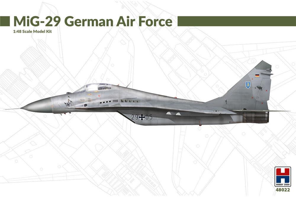 German  günstig Kaufen-MiG-29 German Air Force. MiG-29 German Air Force <![CDATA[Hobby 2000 / 48022 / 1:48]]>. 