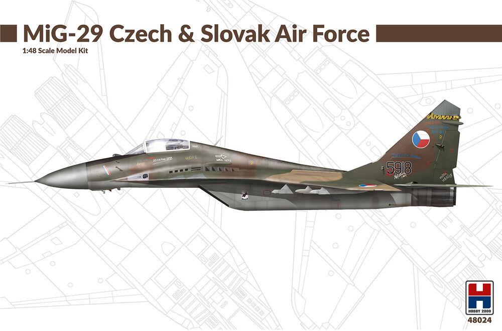 2000 günstig Kaufen-MiG-29 Czech & Slovak Air Force. MiG-29 Czech & Slovak Air Force <![CDATA[Hobby 2000 / 48024 / 1:48]]>. 