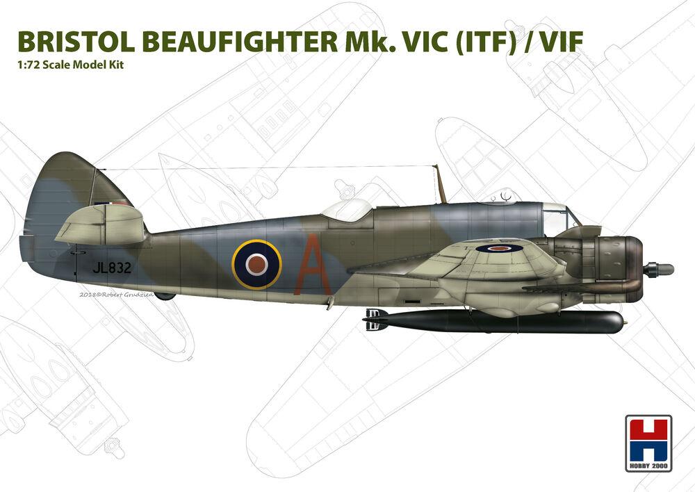 Beaufighter günstig Kaufen-Beaufighter Mk. VIC ( ITF ) / VIF. Beaufighter Mk. VIC ( ITF ) / VIF <![CDATA[Hobby 2000 / 72004 / 1:72]]>. 