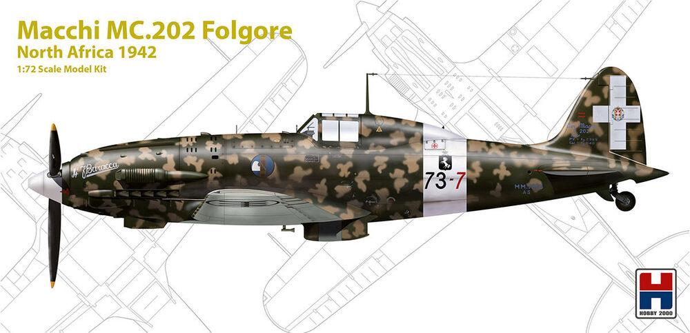 5903002057056 - Hobby 2000 H2K72006 - 172 Macchi MC202 North Africa