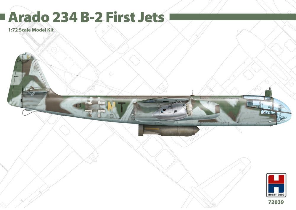 TS 34  günstig Kaufen-Arado 234 B-2 First Jets. Arado 234 B-2 First Jets <![CDATA[Hobby 2000 / 72039 / 1:72]]>. 