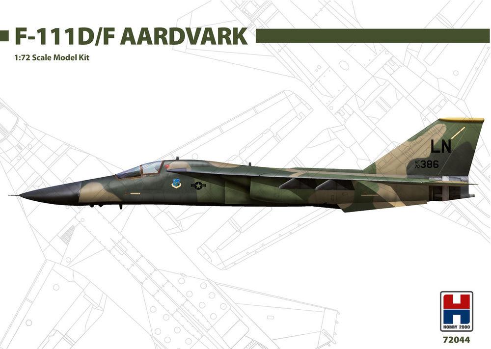5903002057445 - Hobby 2000 72044 - F-111 D F Aardvark - NEW in 172 5903002057445 - Hobby 2000 72044 - F-111 D F Aardvark - NEW in 172