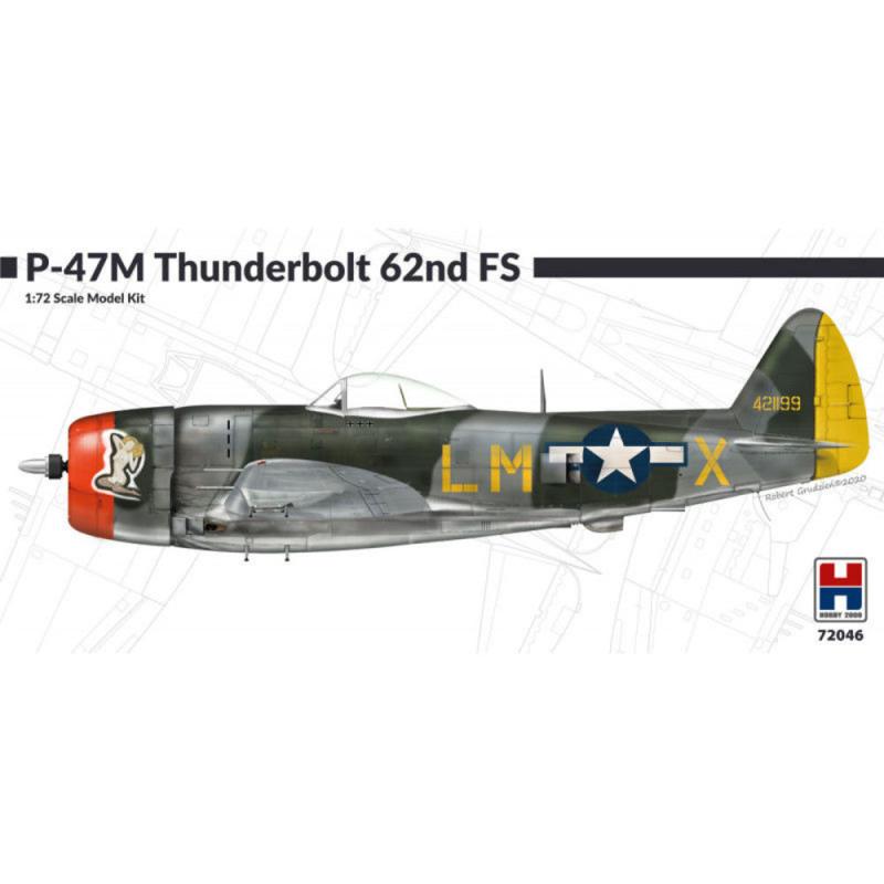 Fighter günstig Kaufen-P-47M Thunderbolt - 62nd Fighter Squadron. P-47M Thunderbolt - 62nd Fighter Squadron <![CDATA[Hobby 2000 / 72046 / 1:72]]>. 