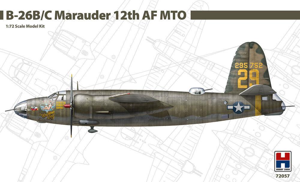 2000 günstig Kaufen-B-26B/C Marauder. B-26B/C Marauder <![CDATA[Hobby 2000 / 72057 / 1:72]]>. 