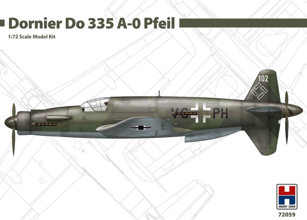 2000 günstig Kaufen-Dornier Do 335 A-0 Pfeil. Dornier Do 335 A-0 Pfeil <![CDATA[Hobby 2000 / 72059 / 1:72]]>. 