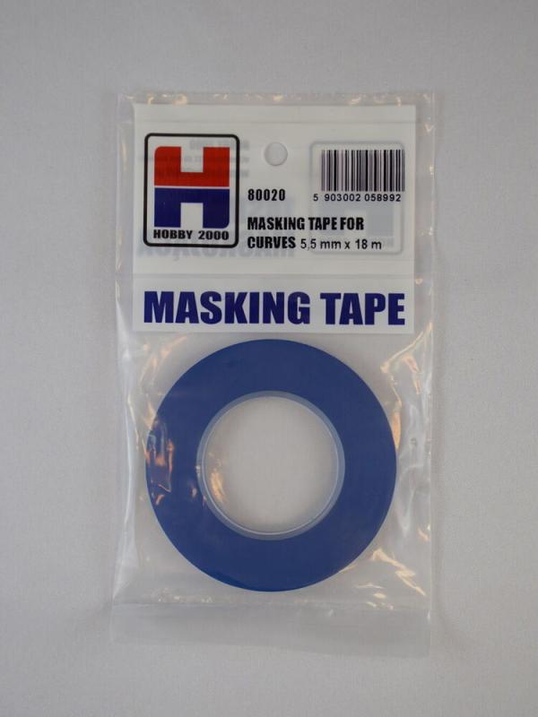 000 g  günstig Kaufen-Masking Tape For Curves 5,5 mm x 18 m. Masking Tape For Curves 5,5 mm x 18 m <![CDATA[Hobby 2000 / 80020]]>. 