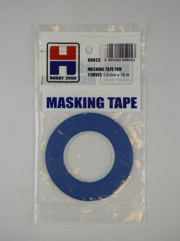 Mr.Hobby günstig Kaufen-Masking Tape For Curves 0,5 mm x 18 m. Masking Tape For Curves 0,5 mm x 18 m <![CDATA[Hobby 2000 / 80023]]>. 