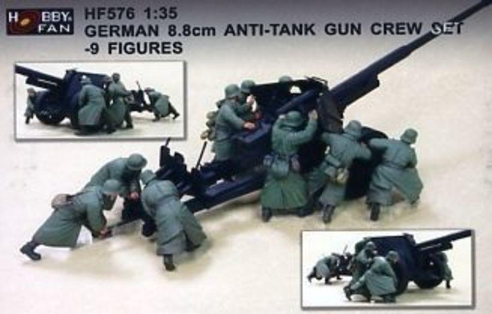 CR 1 günstig Kaufen-Germ. 8.8cm Anti-Tank Gun Crew Set (9Fig. Germ. 8.8cm Anti-Tank Gun Crew Set (9Fig <![CDATA[Hobby Fan / HF576 / 1:35]]>. 