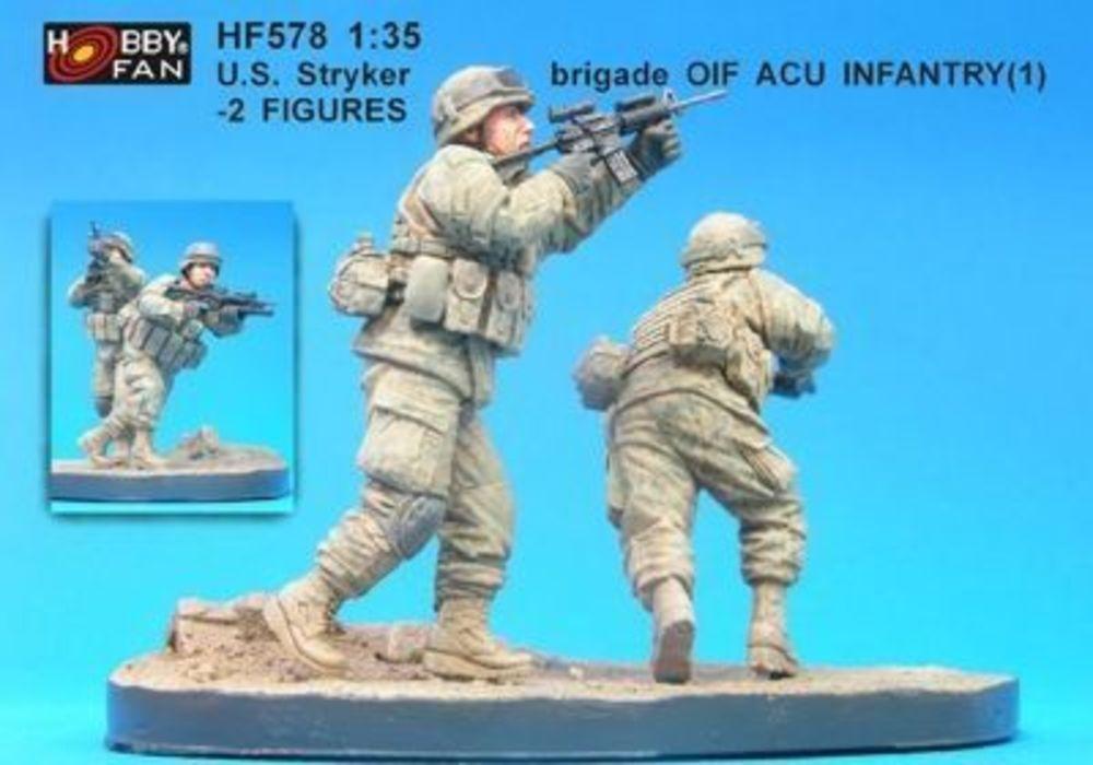 STRYKER günstig Kaufen-U.S. Stryker brigade(1) infantry- 2 Fig.. U.S. Stryker brigade(1) infantry- 2 Fig. <![CDATA[Hobby Fan / HF578 / 1:35]]>. 