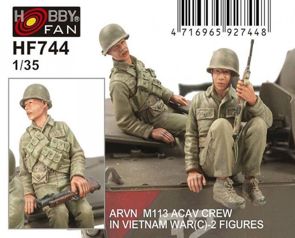 VN 35 günstig Kaufen-ARVN M113 Crew(3) -2 Figures. ARVN M113 Crew(3) -2 Figures <![CDATA[Hobby Fan / HF744 / 1:35]]>. 