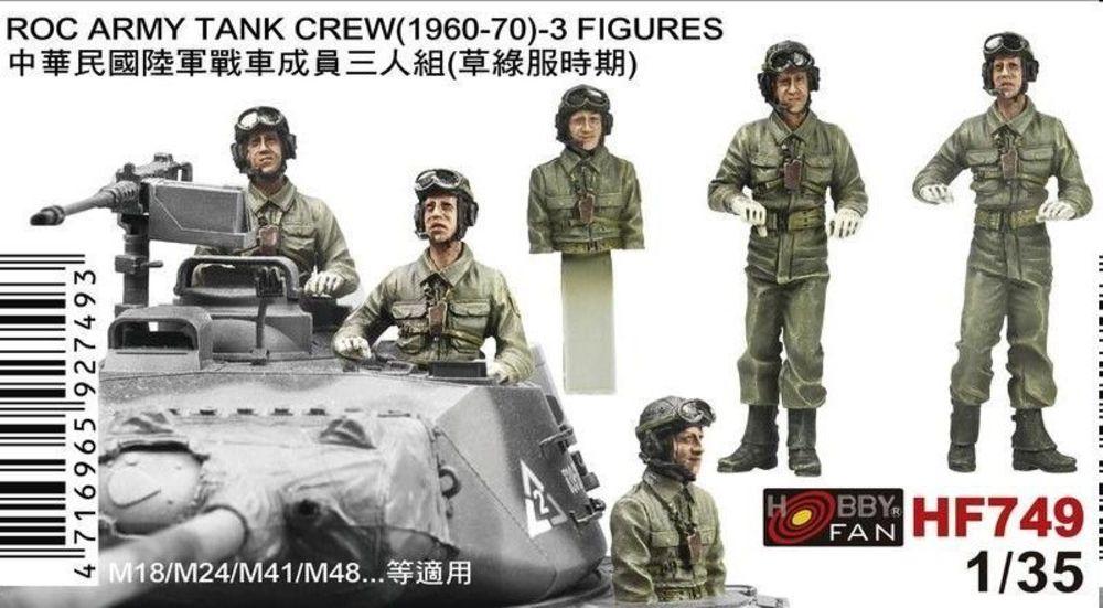 Tank Crew günstig Kaufen-ROC Army Tank Crew (1960-70) - 3 Figuren. ROC Army Tank Crew (1960-70) - 3 Figuren <![CDATA[Hobby Fan / 749 / 1:35]]>. 