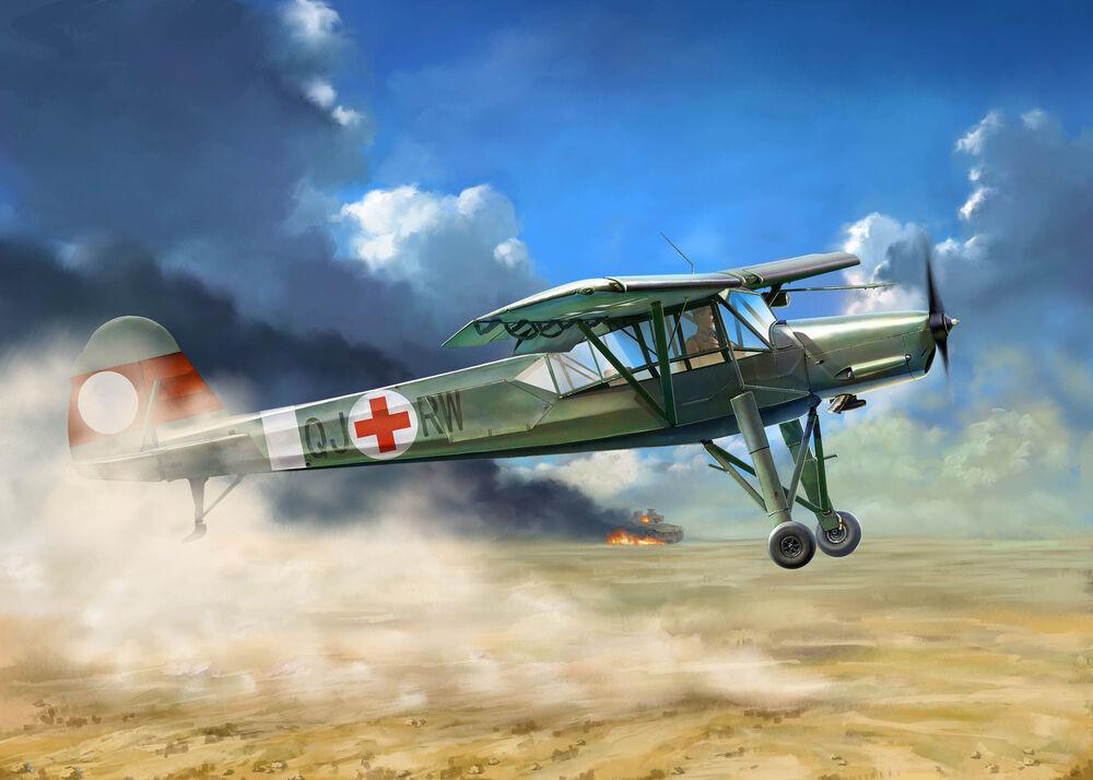 18 o  günstig Kaufen-Fieseler Fi-156 D-1 Storch. Fieseler Fi-156 D-1 Storch <![CDATA[HobbyBoss / 80182 / 1:35]]>. 