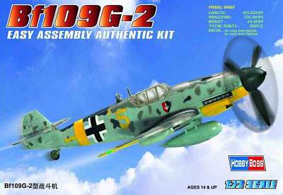 109 G günstig Kaufen-Messerschmitt Bf 109 G-2. Messerschmitt Bf 109 G-2 <![CDATA[HobbyBoss / 80223 / 1:72]]>. 