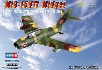 MIG 15 günstig Kaufen-MiG-15UTI Midget. MiG-15UTI Midget <![CDATA[HobbyBoss / 80262 / 1:72]]>. 