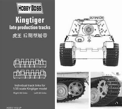 02 00  günstig Kaufen-Kingtiger  late production tracks. Kingtiger  late production tracks <![CDATA[HobbyBoss / 81002 / 1:35]]>. 