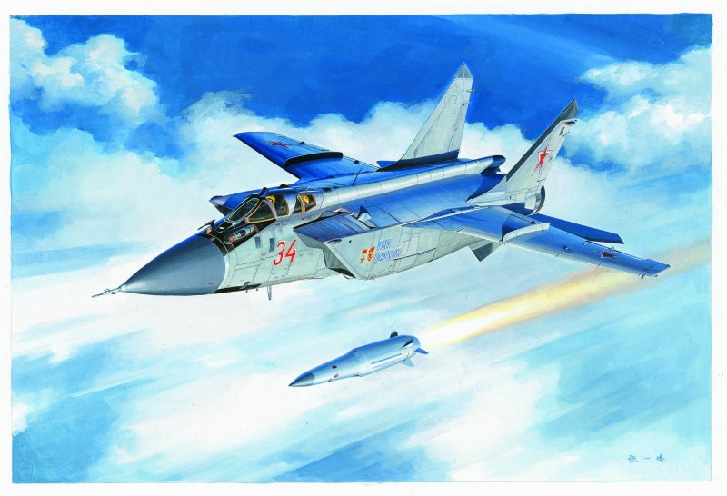 CD BO günstig Kaufen-MiG-31BM. w/KH-47M2. MiG-31BM. w/KH-47M2 <![CDATA[HobbyBoss / 81770 / 1:48]]>. 