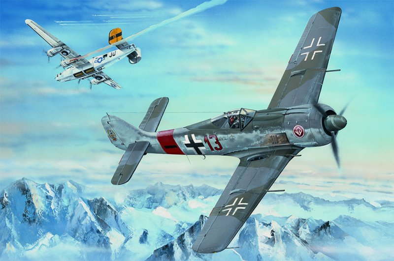 FW 190 günstig Kaufen-Focke-Wulf FW 190A-8. Focke-Wulf FW 190A-8 <![CDATA[HobbyBoss / 81803 / 1:18]]>. 