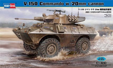 150 MM günstig Kaufen-V-150 Commando w/20mm cannon. V-150 Commando w/20mm cannon <![CDATA[HobbyBoss / 82420 / 1:35]]>. 